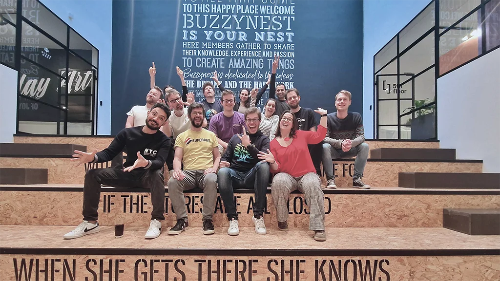 5th floor team at Buzzy Nest