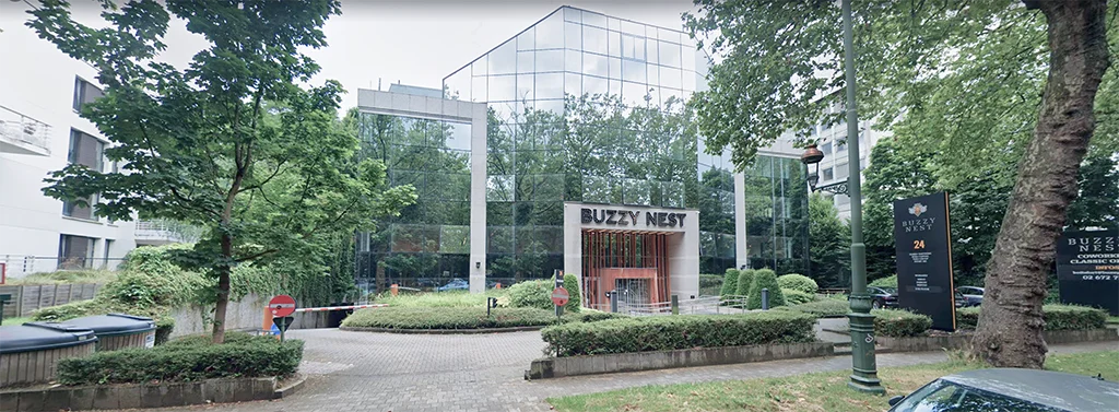 Front view of the Buzzy Nest