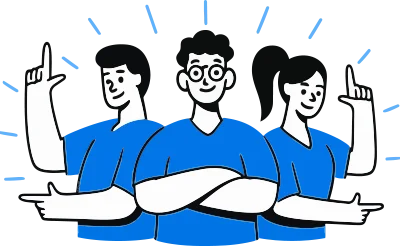 llustration highlighting human values, agility, collaboration and impact at 5th floor